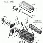 RXT aS X & aS XRS 260 Головка цилиндров