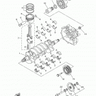 FX CRUISER SHO FA1800AN Коленчатый вал & Поршень