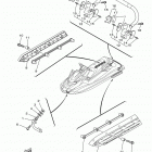 WAVERUNNER FX HO FB1800N Корпус  и палуба 2