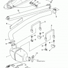 WAVERUNNER SUPER JET SJ700BN Выхлопная система 2