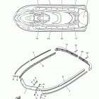 WAVERUNNER VX SPORT VX1100CN Фальшборт и маты