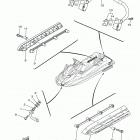 WAVERUNNER FX HO FB1800L Корпус  и палуба 2