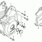 CBR300R Крышка картера левая