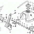 CRF125F ТОПЛИВНЫЙ БАК