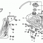 CRF150RB ТОПЛИВНЫЙ БАК