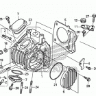 GROM125 (MSX125E) ГОЛОВКА ЦИЛИНДРА