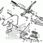 VFR800FD Подножки