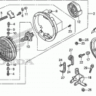 VT750C Headlight (vt750c  /  cs)