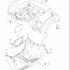 LT F400 EIGER 4X2 MANUAL Заднее крыло