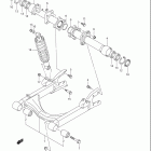LT F400 EIGER 4X2 MANUAL Rear swingingarm