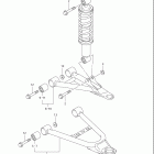LT F400 EIGER 4X2 MANUAL Suspension arm