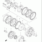 LT F400F EIGER 4X4 MANUAL Clutch (model k4 / k5 / k6 / k7)
