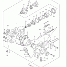 LT F400F EIGER 4X4 MANUAL Final bevel gear (front)(model k4 / k5 / k6