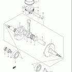 LT F500F VINSON 4x4 MANUAL КОЛЕНЧАТЫЙ ВАЛ