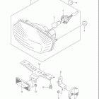 LT Z400,Z QuadSport Z400 Rear combination (model k5 / k6 / k7 e28)