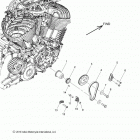 N14CCC/CCV/TCA CHIEF CLASSIC/CHIEF VINTAGE/CHIEFTAIN ALL OPTIONS Engine, cam chain and sprockets - n14ccc  /  ccv  /  tca...
