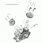 N14CCC/CCV/TCA CHIEF CLASSIC/CHIEF VINTAGE/CHIEFTAIN ALL OPTIONS Engine, cylinder head asm. - n14ccc  /  ccv  /  tca all ...