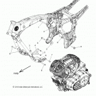 N14CCC/CCV/TCA CHIEF CLASSIC/CHIEF VINTAGE/CHIEFTAIN ALL OPTIONS Engine, engine mounting - n14ccc  /  ccv  /  tca all opt...