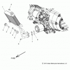 N14CCC/CCV/TCA CHIEF CLASSIC/CHIEF VINTAGE/CHIEFTAIN ALL OPTIONS Engine, oil cooler - n14ccc  /  ccv  /  tca all options