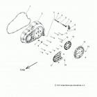 N14CCC/CCV/TCA CHIEF CLASSIC/CHIEF VINTAGE/CHIEFTAIN ALL OPTIONS Engine, primary cover asm. - n14ccc  /  ccv  /  tca all ...