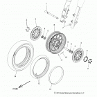 N14CCC/CCV/TCA CHIEF CLASSIC/CHIEF VINTAGE/CHIEFTAIN ALL OPTIONS Wheel, front, chief classic  /  chief vintage - n14ccc  ...