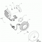 N131C/D/V CHIEF CLASSIC/DARK HORSE/VINTAGE ALL OPTIONS Engine, alternator and regulator - n131c  /  d  /  v all...