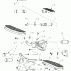 N131C/D/V CHIEF CLASSIC/DARK HORSE/VINTAGE ALL OPTIONS Chassis, footpegs and floorboards - n131c  /  d  /  v al...