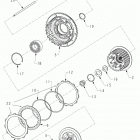 N131C/D/V CHIEF CLASSIC/DARK HORSE/VINTAGE ALL OPTIONS Drive train, clutch - n131c  /  d  /  v all options (ind...