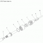 N131C/D/V CHIEF CLASSIC/DARK HORSE/VINTAGE ALL OPTIONS Engine, starter, jackshaft kit - n131c  /  d  /  v all o...