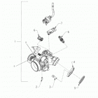 N131C/D/V CHIEF CLASSIC/DARK HORSE/VINTAGE ALL OPTIONS Fuel system, fuel induction module - n131c  /  d  /  v a...