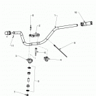 N131C/D/V CHIEF CLASSIC/DARK HORSE/VINTAGE ALL OPTIONS Steering, handlebar mounting - n131c  /  d  /  v all opt...