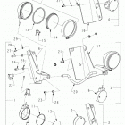 N131C/D/V CHIEF CLASSIC/DARK HORSE/VINTAGE ALL OPTIONS Electrical, front turn signals and passing lamps - n131c...