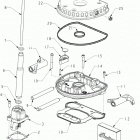N121C/V/D CHIEF CLASSIC/VINTAGE/DARK HORSE ALL OPTIONS Engine, rocker arm assembly and push rods - n121c  /  v ...
