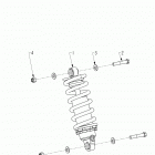 N121C/V/D CHIEF CLASSIC/VINTAGE/DARK HORSE ALL OPTIONS Suspension, rear shock absorber - n121c  /  v  /  d all ...