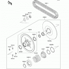 Teryx4 (KRT800-BEF) Driven converter  /  drive belt