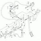 PROWLER 500 HDX LTD RED Front brake assembly