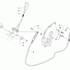 PROWLER 500 HDX RED Shifter assembly