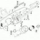 PROWLER 500 HDX RED Dash assembly