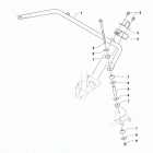 PROWLER 500 HDX RED Sway bar assembly