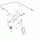 PROWLER 700 HDX KE CAMO Accelerator assembly