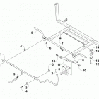 PROWLER 700 XTX BLUE Tilt frame assembly