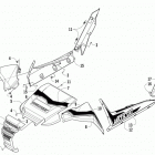 WILDCAT 1000 LTD GREEN Front and side panel assemblies