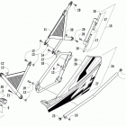 WILDCAT 4 LTD GREEN Rear door assembly