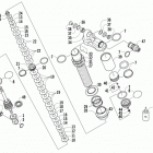 WILDCAT GREEN Rear suspension shock absorber