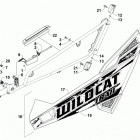 WILDCAT TRAIL XT GREEN Door assembly