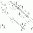 Prowler 700 HDX KE Rear suspension shock absorber
