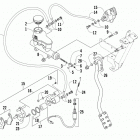 Prowler XTZ ver 2 Front brake assembly