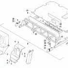 Prowler 550 Rear body panel and flatbed assembly