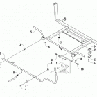 Prowler 650 XT Tilt frame assembly