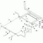 Prowler 700 XT Tilt frame assembly